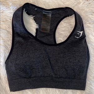Black Gymshark Sports Bra Size XS